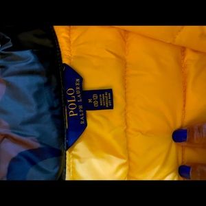 Polo Ralph Lauren Camouflage color Puffer Vest… comes with carry bag
